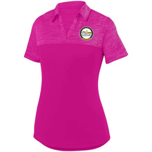CLEARANCE AHI - Ladies' Shadow Tonal Heather Polo