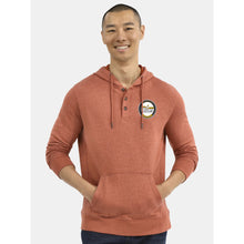 CLEARANCE AHI - Unisex Button Henley Hoodie with Long Sleeves