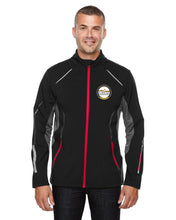 CLEARANCE AHI - Men's Pursuit Three-Layer Light Bonded Hybrid Soft Shell Jacket with Laser Perforation