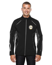 CLEARANCE AHI - Men's Pursuit Three-Layer Light Bonded Hybrid Soft Shell Jacket with Laser Perforation