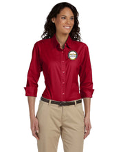 CLEARANCE Alpha Homes - Ladies' Perfect Fit™ Three-Quarter Sleeve Poplin Blouse