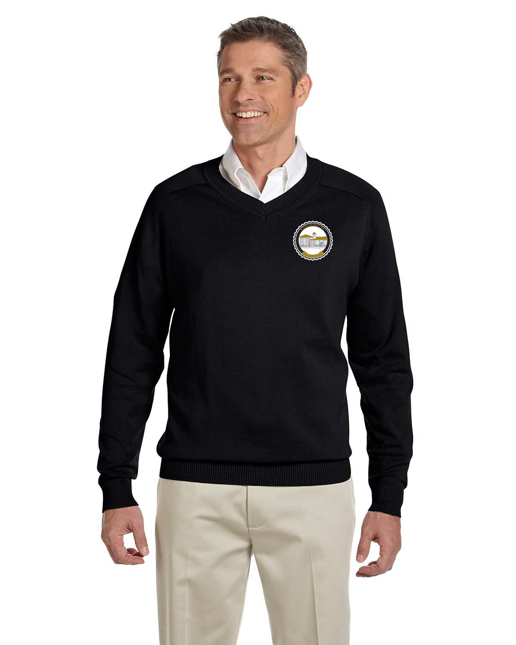 CLEARANCE Alpha Homes - Men's Pilbloc™ V-Neck Sweater