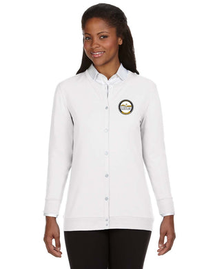 CLEARANCE AHI - Ladies' Perfect Fit™ Ribbon Cardigan