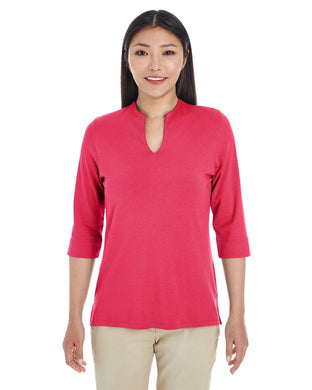 CLEARANCE AHI - Ladies' Perfect Fit™ Tailored Open Neckline Top