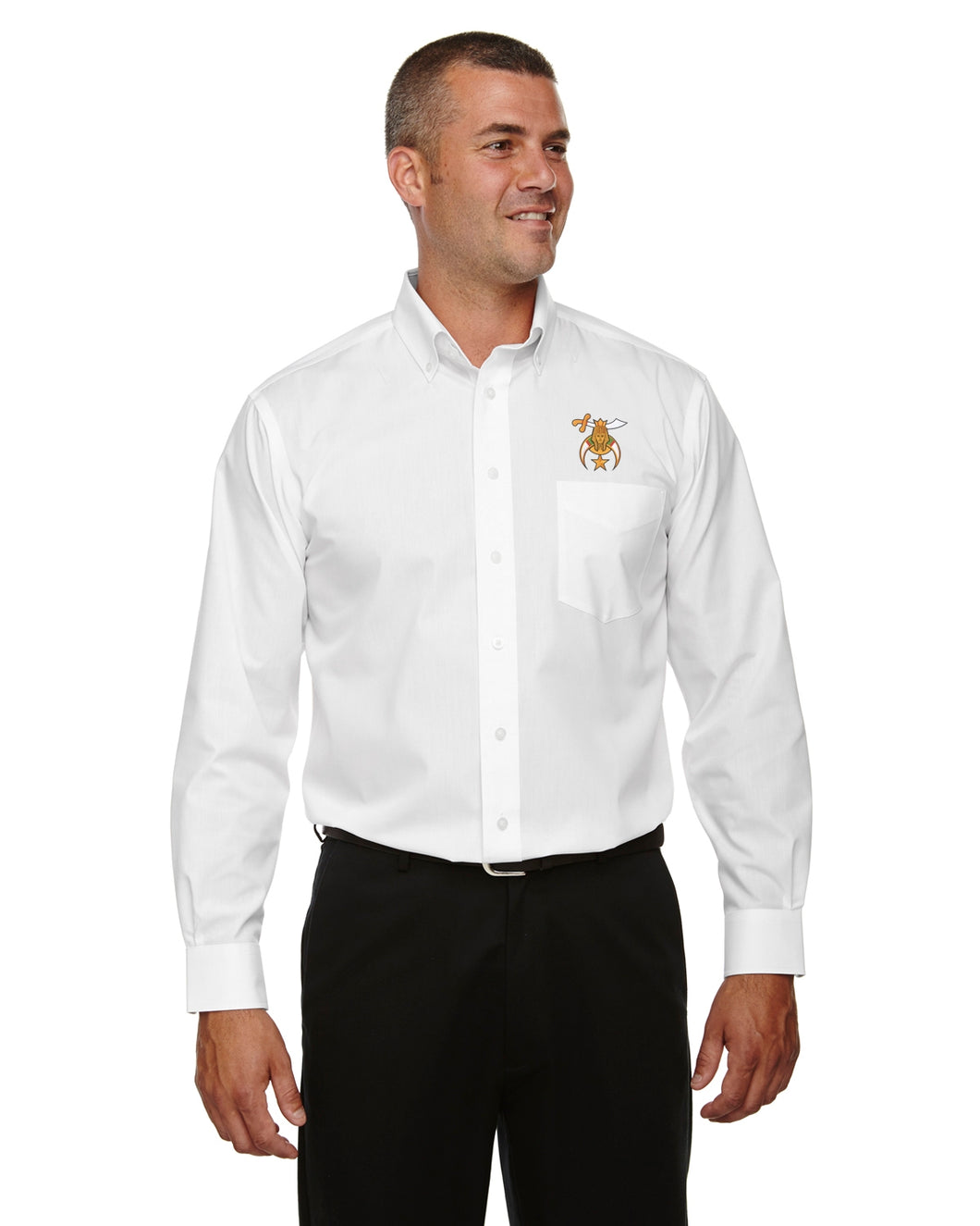 Shriner - Men's Crown Collection™ Solid Broadcloth