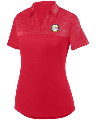 CLEARANCE AHI - Ladies' Shadow Tonal Heather Polo