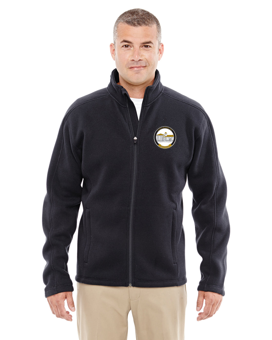 AHI - Men's Bristol Full-Zip Sweater Fleece Jacket