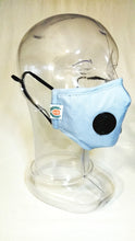 Order of The Eastern Star (OES) - Washable Adult Face Mask with Breathable Valve & Filter